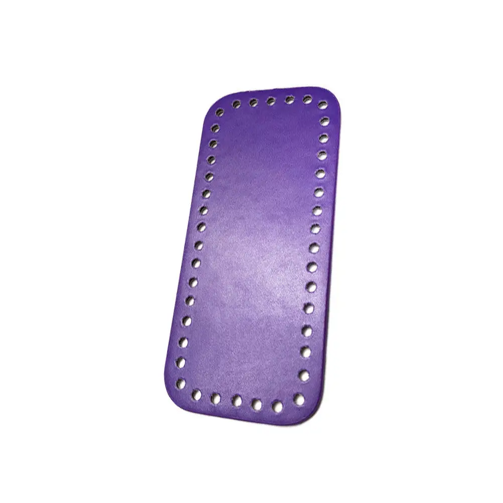 PU DIY Bag Bottom Base Needle Crochet Plate Gloss Lamination Wear-Resistant Smooth Shining with Vent Holes for Handmade
PU DIY Bag Bottom Base Needle Crochet Plate Gloss Lamination Wear-Resistant Smooth Shining with Vent Holes for Handmade