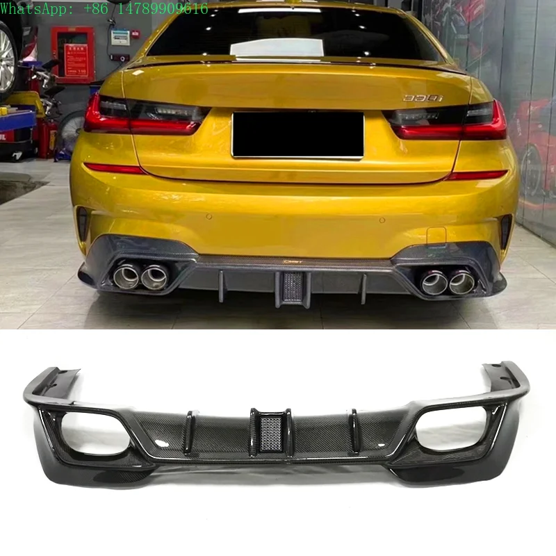 Extreme Makeover: Old To New Full CustomizationG20 M Tech Carbon Fiber With Lamp Rear Diffuser For 3 Series 2019-2022
Extreme Makeover: Old To New Full CustomizationG20 M Tech Carbon Fiber With Lamp Rear Diffuser For 3 Series 2019-2022
