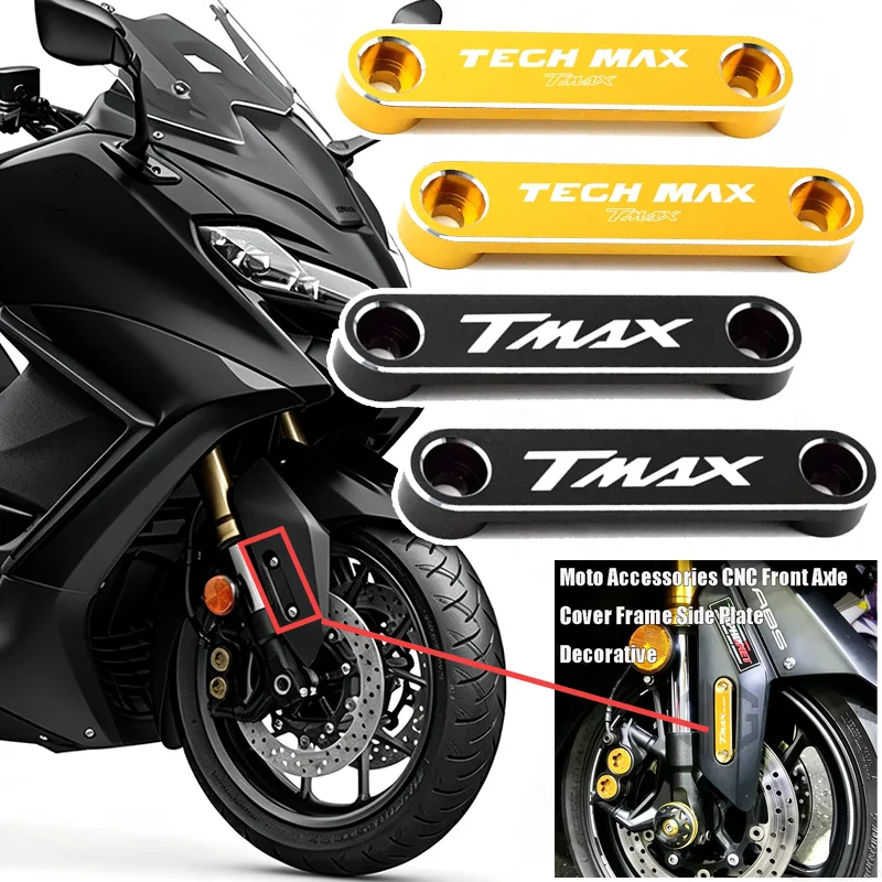 Tmax TMAX560 Moto Accessories For Yamaha TECH MAX Tmax 560 530 TMAX530 TechMax CNC Front Axle Cover Frame Side Plate Decorative
Tmax TMAX560 Moto Accessories For Yamaha TECH MAX Tmax 560 530 TMAX530 TechMax CNC Front Axle Cover Frame Side Plate Decorative