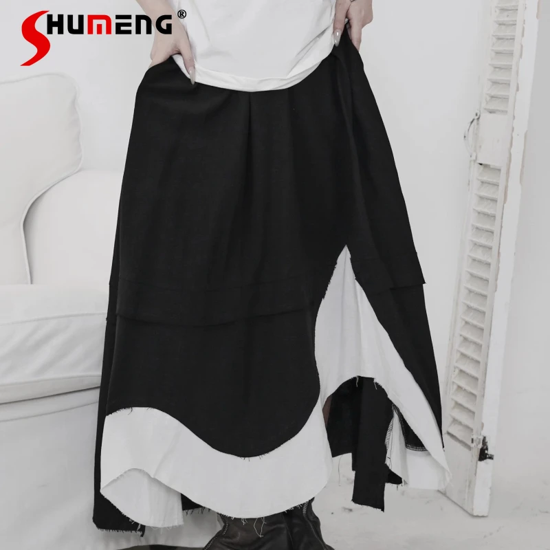 2026 Women's Spring New Trendy Simple Contrast Color Skirts Feminine Personality Loose Comfort Chic Skirt Breathable Long Skirts
2026 Women's Spring New Trendy Simple Contrast Color Skirts Feminine Personality Loose Comfort Chic Skirt Breathable Long Skirts
