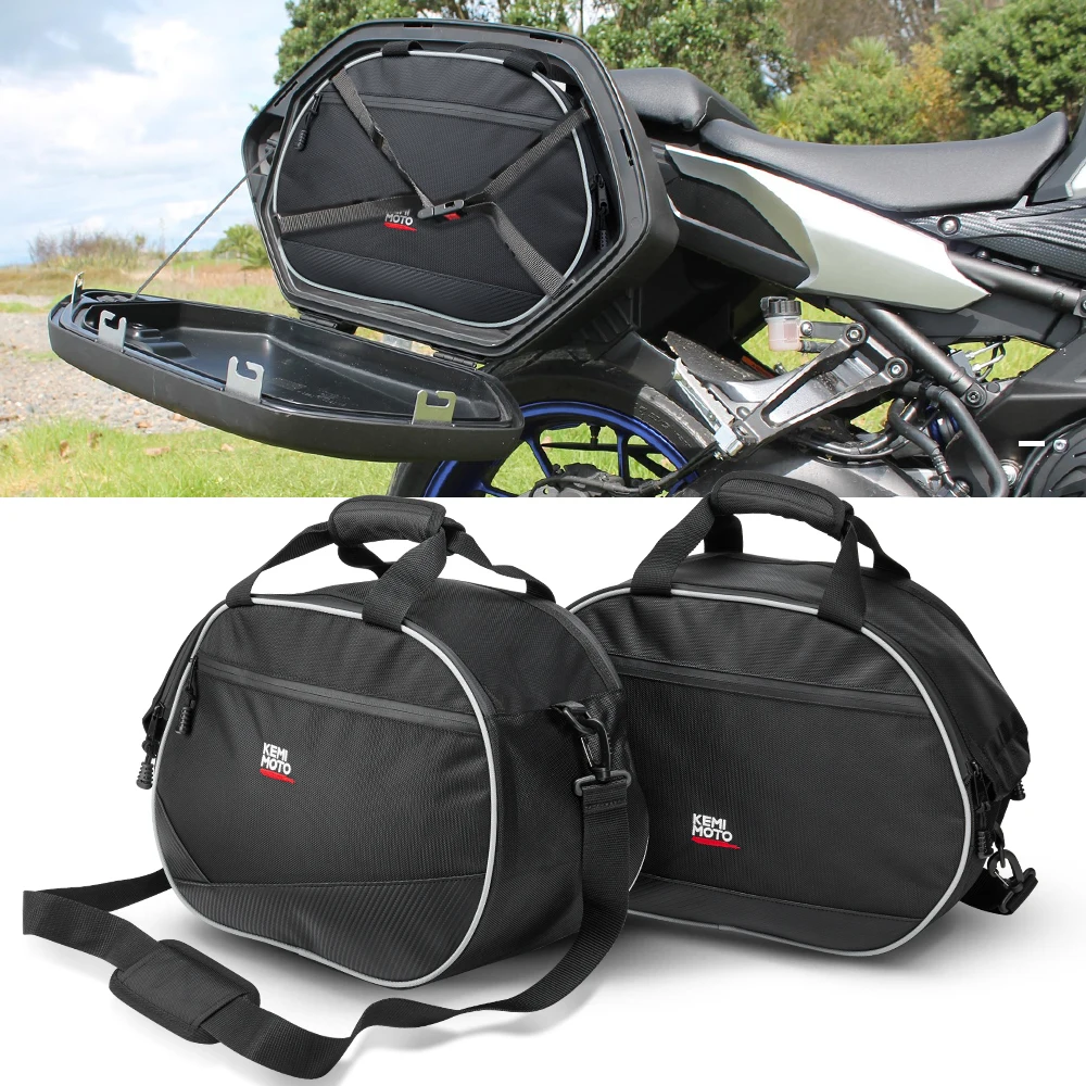 For YAMAHA TRACER 900GT 2018 2019 TDM 900 FJR 1300 26L Saddle Bags luggage bags motorcycle side luggage bag saddle liner bag
For YAMAHA TRACER 900GT 2018 2019 TDM 900 FJR 1300 26L Saddle Bags luggage bags motorcycle side luggage bag saddle liner bag