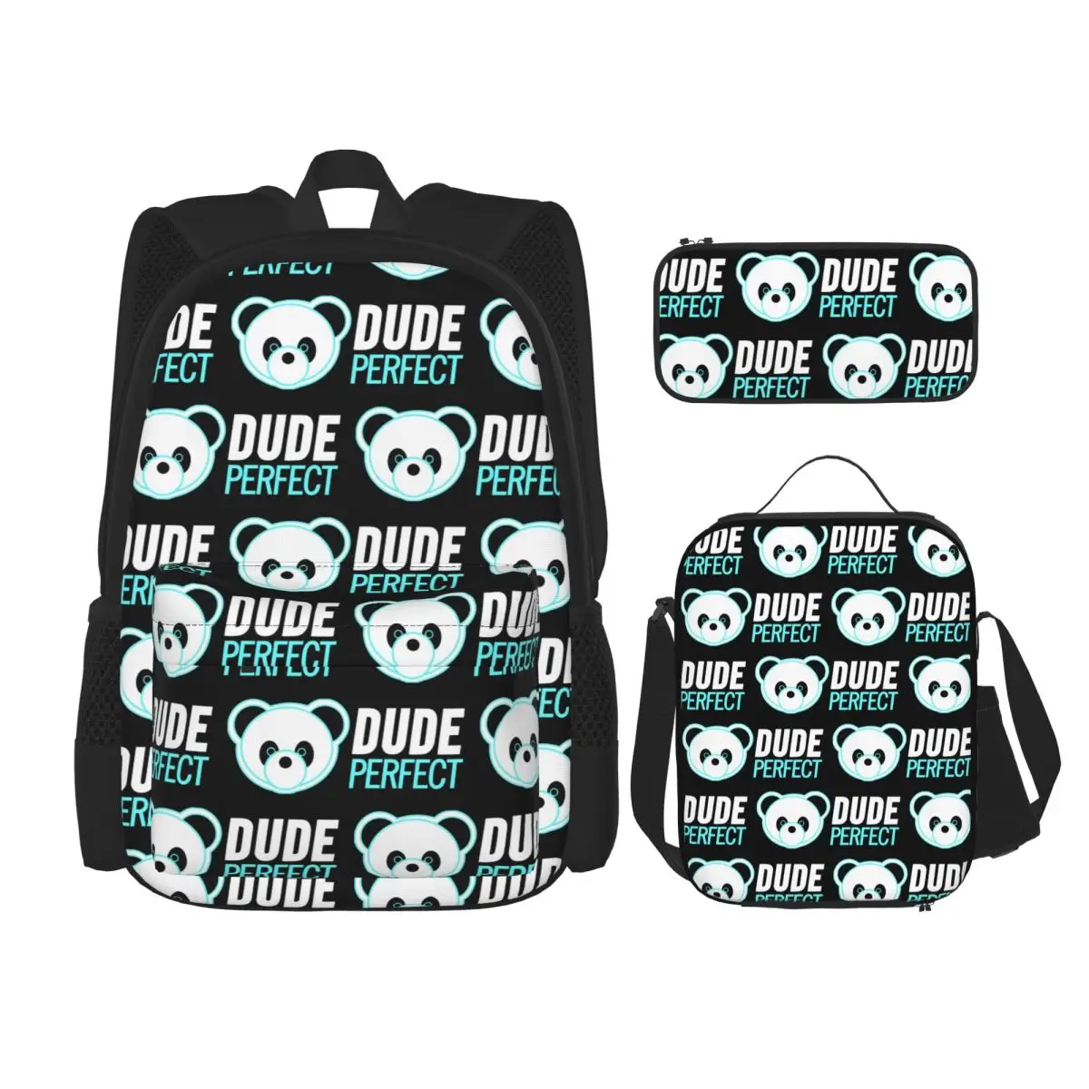 Dude Perfect Backpacks Kids Bookbag School Bags Rucksack Lunch Bag Pen Bag Three-Piece Set
Dude Perfect Backpacks Kids Bookbag School Bags Rucksack Lunch Bag Pen Bag Three-Piece Set