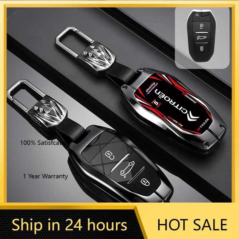 2026 Hot Car Sticker New Zinc Alloy Leather Car Remote Key Case Cover Key Protector For Citroen C1 C2 C4 C6 C3-XR Picasso Grand
2026 Hot Car Sticker New Zinc Alloy Leather Car Remote Key Case Cover Key Protector For Citroen C1 C2 C4 C6 C3-XR Picasso Grand