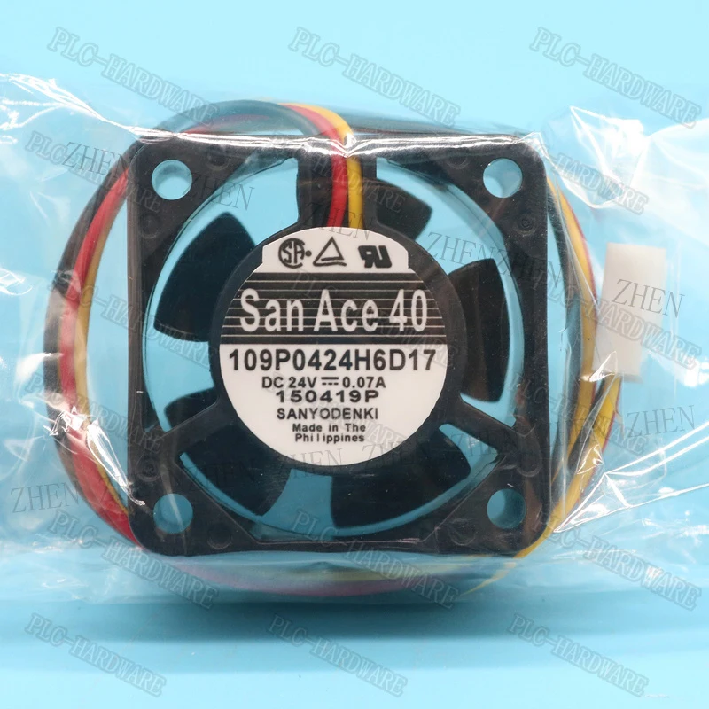 S New 109P0424H6D17 DC 24V 0.07A 40*40*20mm 3 Pin FAN For SANYO
S New 109P0424H6D17 DC 24V 0.07A 40*40*20mm 3 Pin FAN For SANYO