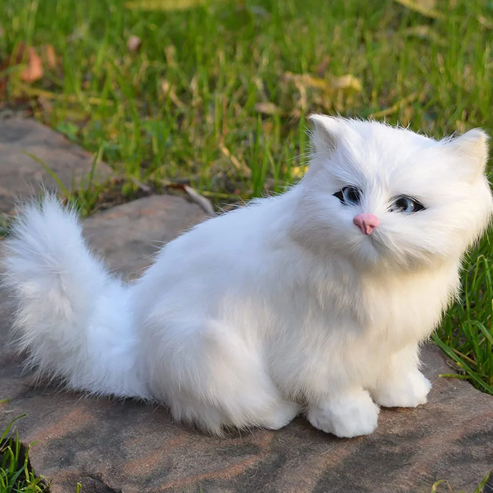 Simulation Realistic Fake Cat Decoration for Home Garden Photography Christmas Halloween Party
Simulation Realistic Fake Cat Decoration for Home Garden Photography Christmas Halloween Party