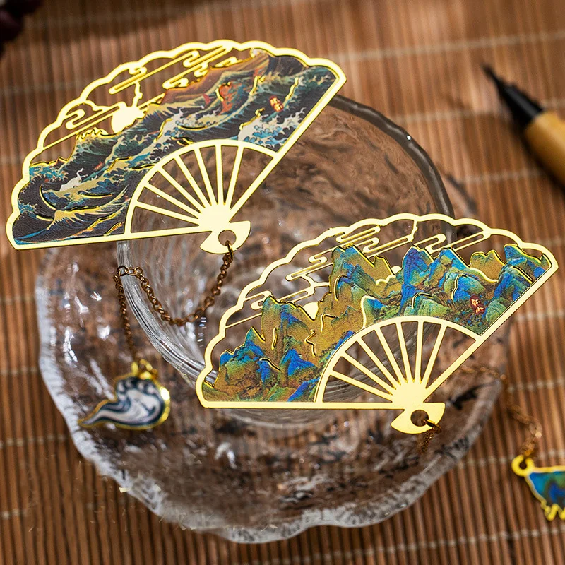 Wholesale 28pcs Chinese Style Fan Metal Bookmarks Aesthetic Bookish Accessories Reading Supplies Bookmarks Bulk School Supplies
Wholesale 28pcs Chinese Style Fan Metal Bookmarks Aesthetic Bookish Accessories Reading Supplies Bookmarks Bulk School Supplies