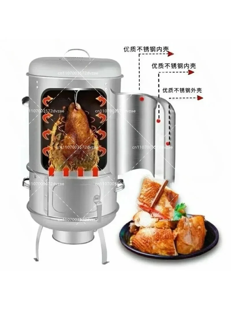 40-Inch Wide Commercial Charcoal BBQ Grill with Stainless Steel Rotisserie Oven for Chicken Duck Lamb Skewers Outdoor Cooking
40-Inch Wide Commercial Charcoal BBQ Grill with Stainless Steel Rotisserie Oven for Chicken Duck Lamb Skewers Outdoor Cooking