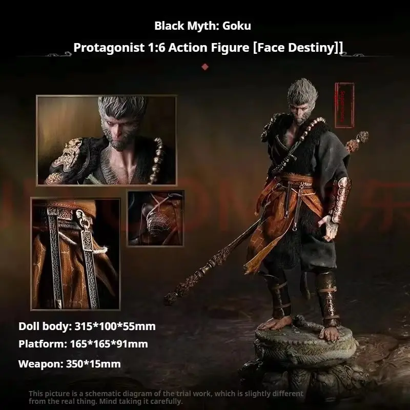 Индивидуальные украшения модели Gk Game Black Myth: Wu Kong Can Move People To Make A Statue Journey To The West Sun Wukong Gifts
Индивидуальные украшения модели Gk Game Black Myth: Wu Kong Can Move People To Make A Statue Journey To The West Sun Wukong Gifts 