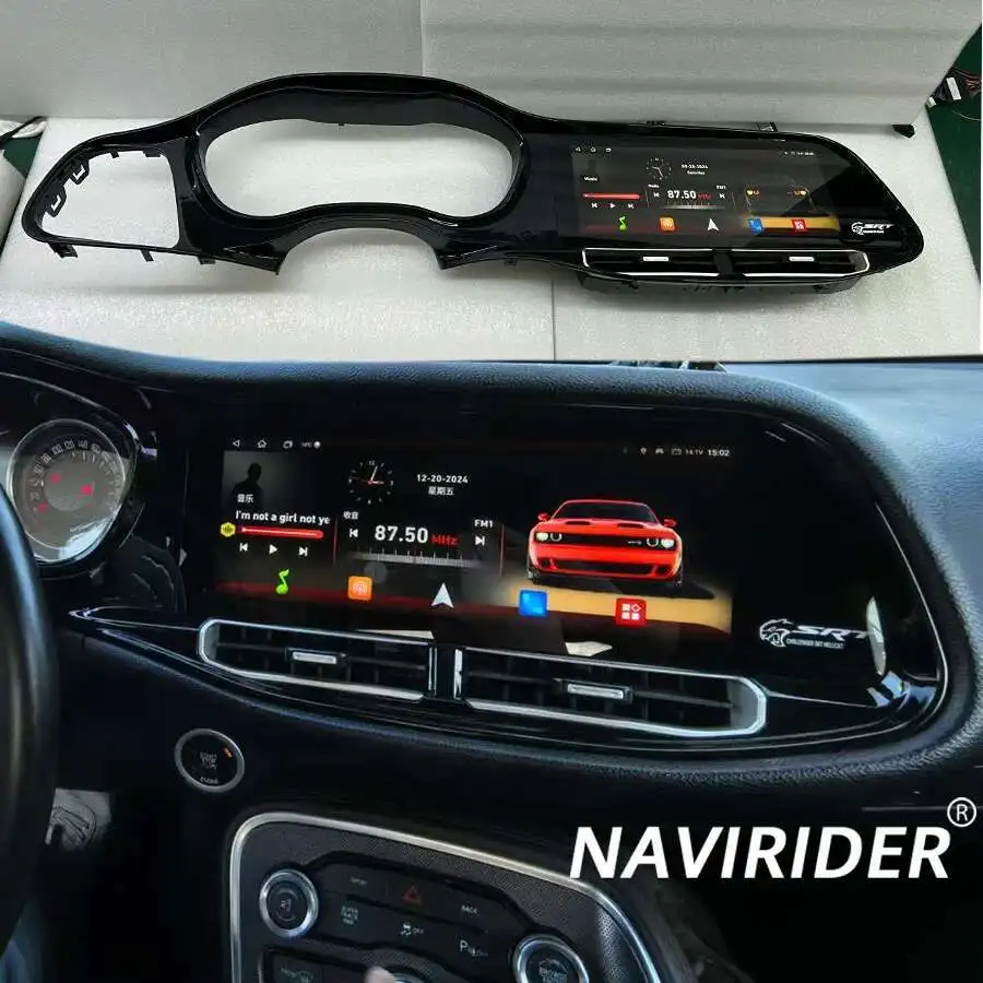 12.3inch For Dodge Challenger SRT Hellcat 2010-2023 Carplay Android Car Radio LCD Touch Screen Multimedia Player GPS Navi 4G
12.3inch For Dodge Challenger SRT Hellcat 2010-2023 Carplay Android Car Radio LCD Touch Screen Multimedia Player GPS Navi 4G