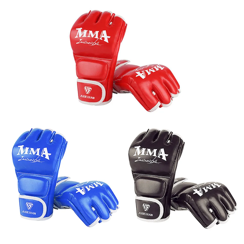 Half Finger Boxing Gloves Professional MMA Gloves Thick Taekwondo Gloves Muay Thai Karate Training Protector for Men Women Kids
Half Finger Boxing Gloves Professional MMA Gloves Thick Taekwondo Gloves Muay Thai Karate Training Protector for Men Women Kids