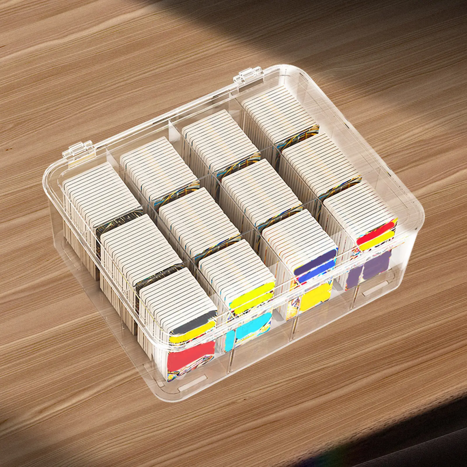 Business Card Storage Box Transparent Plastic Durable Holder Stand Office Desktop Organizer Scratch Resistant Desk Card Holders
Business Card Storage Box Transparent Plastic Durable Holder Stand Office Desktop Organizer Scratch Resistant Desk Card Holders
