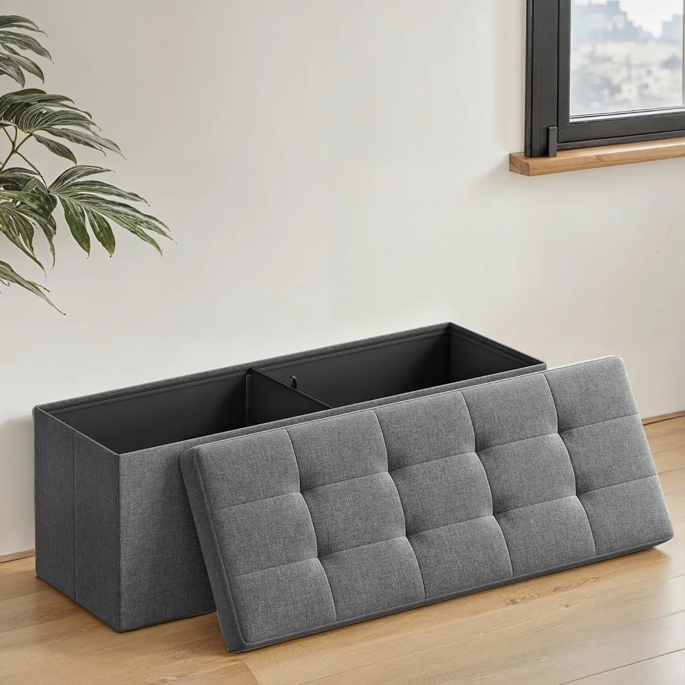 Folding Storage Ottoman | Bedroom Bench,14 x 43.3 x 15 Inches, Foot Rest Stool & Storage Chest
Folding Storage Ottoman | Bedroom Bench,14 x 43.3 x 15 Inches, Foot Rest Stool & Storage Chest
