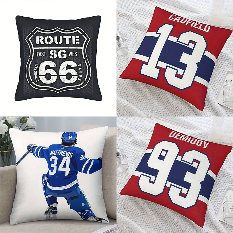 Модная наволочка в стиле ретро с изображением Route 66 — наволочка с рисунком хоккейной майки и Route 66 для домашнего декора, ориентированного на фанатов
Модная наволочка в стиле ретро с изображением Route 66 — наволочка с рисунком хоккейной майки и Route 66 для домашнего декора, ориентированного на фанатов