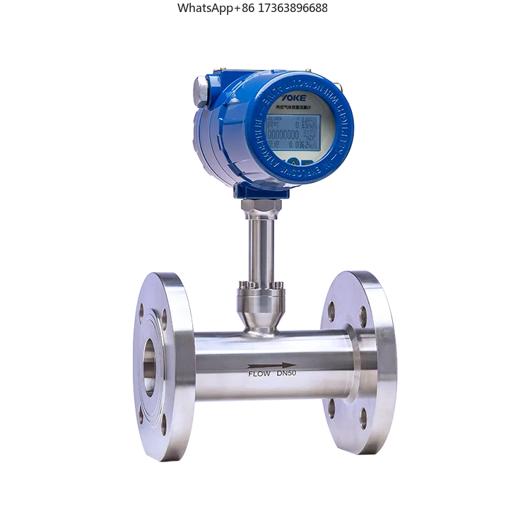 High Accuracy Gas Flow Meter Thermal Gas Mass Flow Meter with 4-20mA /rs485 Output
High Accuracy Gas Flow Meter Thermal Gas Mass Flow Meter with 4-20mA /rs485 Output