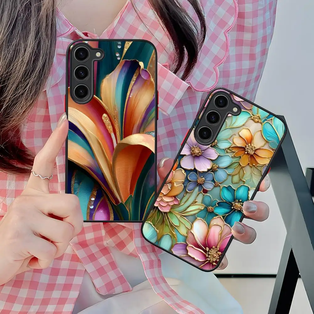 Чехол для мобильного телефона «Золотые цветы» для Samsung Galaxy S25 S24 S23 S22 S21 Plus FE Ультра красочный силиконовый чехол для мобильных телефонов Pretty
Чехол для мобильного телефона «Золотые цветы» для Samsung Galaxy S25 S24 S23 S22 S21 Plus FE Ультра красочный силиконовый чехол для мобильных телефонов Pretty