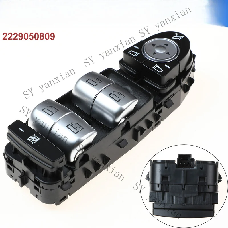 SY+ Master Power Window Switch 2229050809 For Mercedes Benz S-CLASS W222 2013-2020
SY+ Master Power Window Switch 2229050809 For Mercedes Benz S-CLASS W222 2013-2020