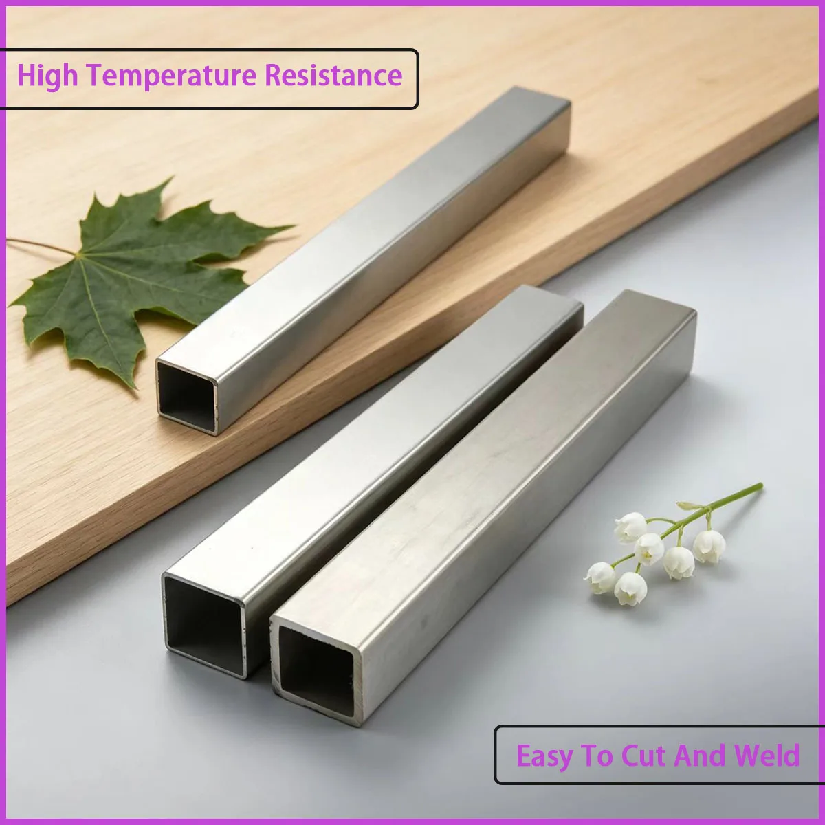 Size 6x6-45x45mm 304 stainless steel square tube is used for building decoration, engineering frame, equipment support,etc
Size 6x6-45x45mm 304 stainless steel square tube is used for building decoration, engineering frame, equipment support,etc