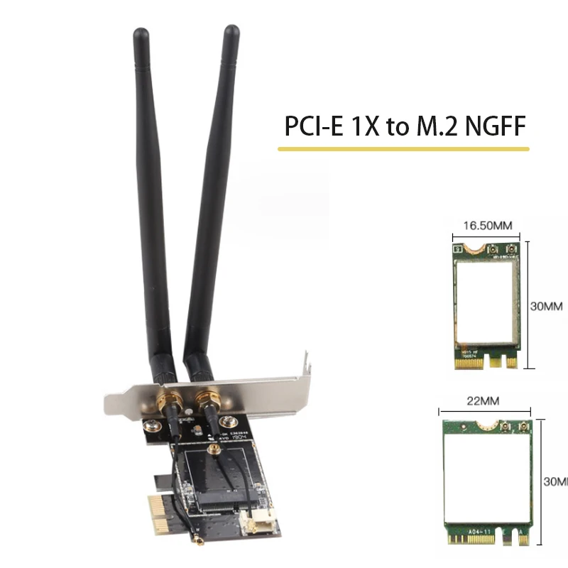 Двойной антенный адаптер плата riser card PCI-E Расширительная карта расширитель PCIe конвертер беспроводной wifi адаптер карта игра PCIE карта
Двойной антенный адаптер плата riser card PCI-E Расширительная карта расширитель PCIe конвертер беспроводной wifi адаптер карта игра PCIE карта