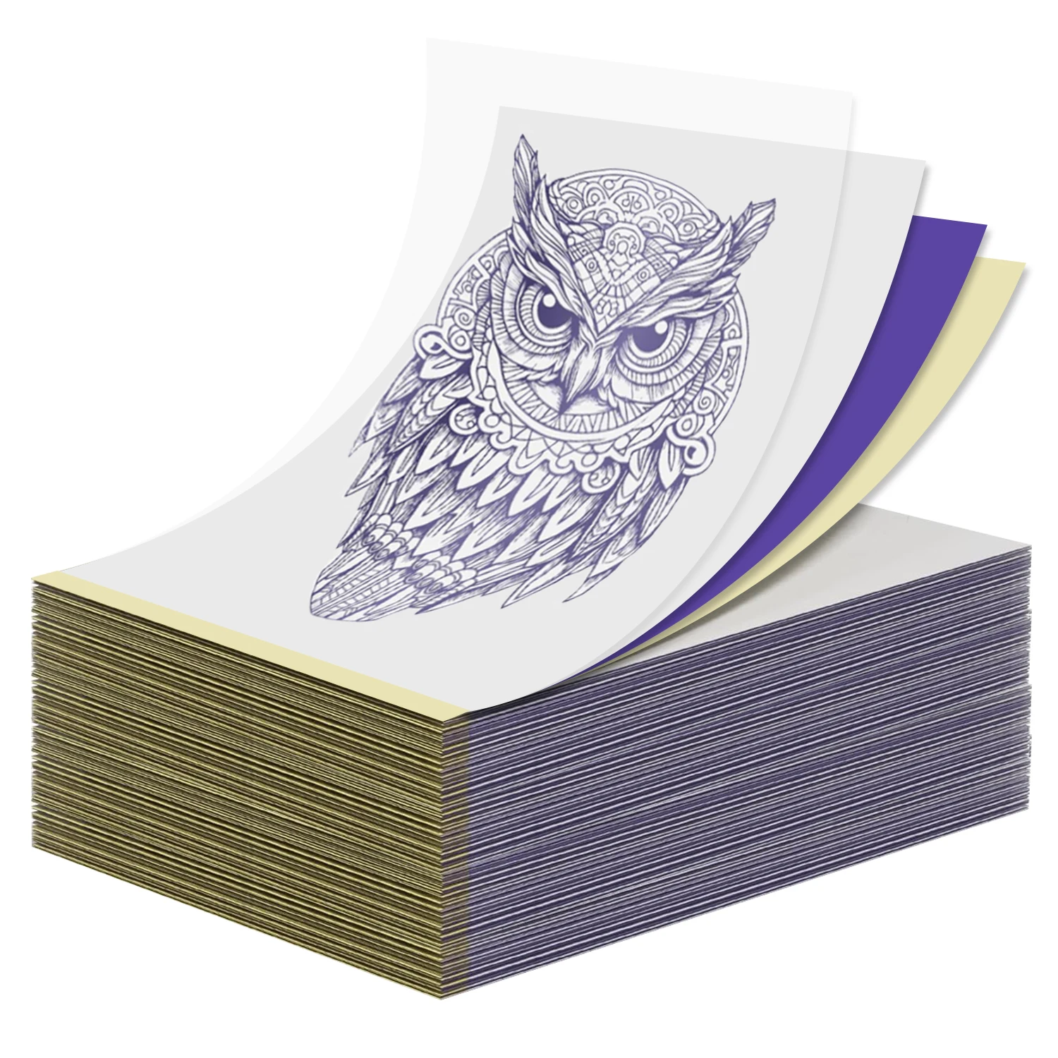 5-120pcs Tattoo Transfer Paper A4 Size Tattoo Carbon Thermal Stencil Copy Tracing Paper for Tattoo Printer Transfer Machine
5-120pcs Tattoo Transfer Paper A4 Size Tattoo Carbon Thermal Stencil Copy Tracing Paper for Tattoo Printer Transfer Machine 