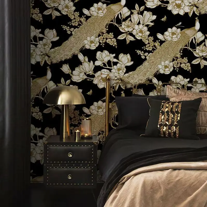 Peacock Floral Peel and Stick Wallpaper Removable Self Adhesive Wallpaper for Bathroom Bedroom Cabinet Decor
Peacock Floral Peel and Stick Wallpaper Removable Self Adhesive Wallpaper for Bathroom Bedroom Cabinet Decor