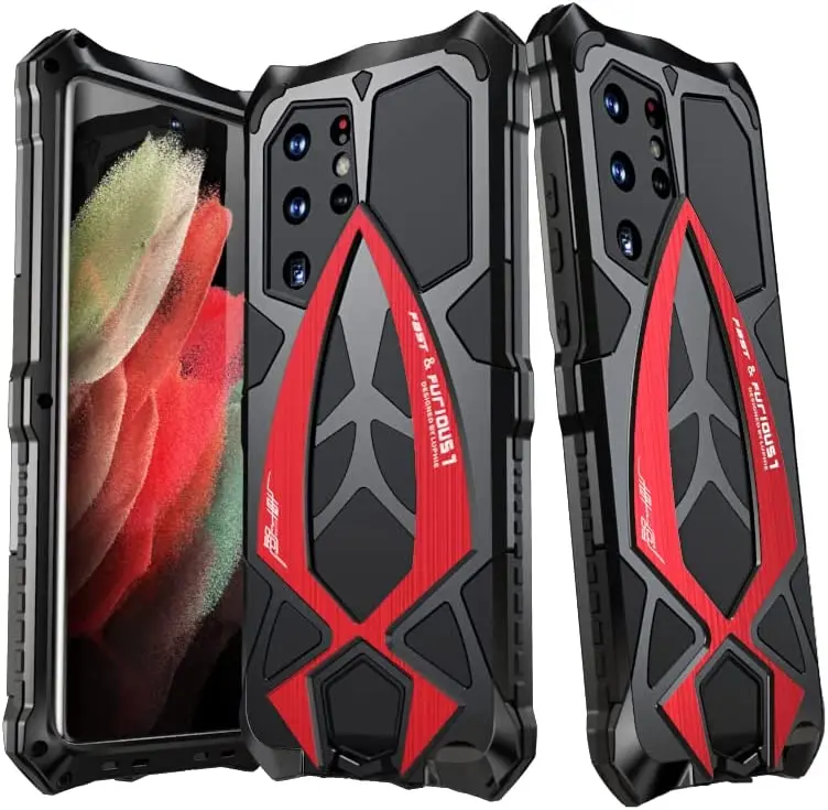 Shockproof Armor Metal Frame Case Silicone Aluminum Heavy Duty Full Camera Protection Cover For Samsung Galaxy S22 Ultra
Shockproof Armor Metal Frame Case Silicone Aluminum Heavy Duty Full Camera Protection Cover For Samsung Galaxy S22 Ultra