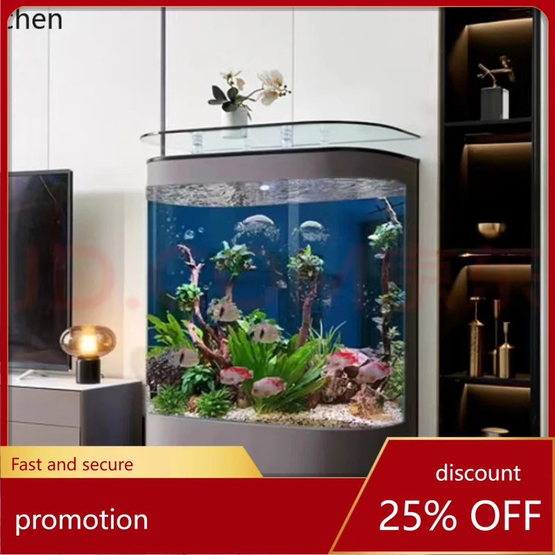 HT new water-free ecological intelligent temperature control bottom filter floor hot bending tank aquarium large
HT new water-free ecological intelligent temperature control bottom filter floor hot bending tank aquarium large