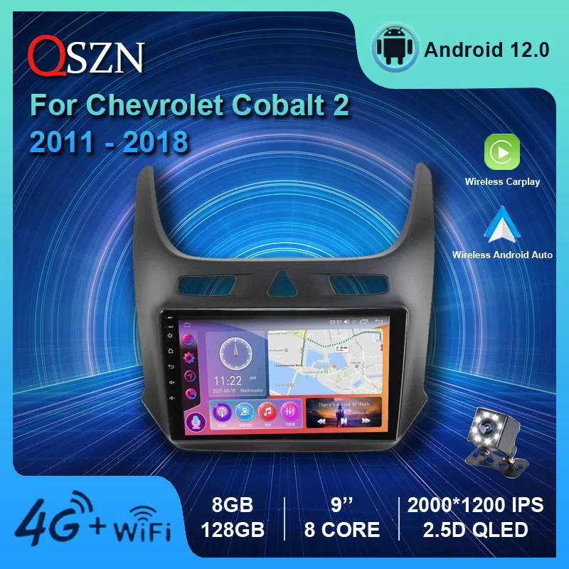 QSZN AI Voice Wireless CarPlay Android Auto Radio For Chevrolet Cobalt 2 2011 - 2018 Car Multimedia Video Player Navigation 4G
QSZN AI Voice Wireless CarPlay Android Auto Radio For Chevrolet Cobalt 2 2011 - 2018 Car Multimedia Video Player Navigation 4G