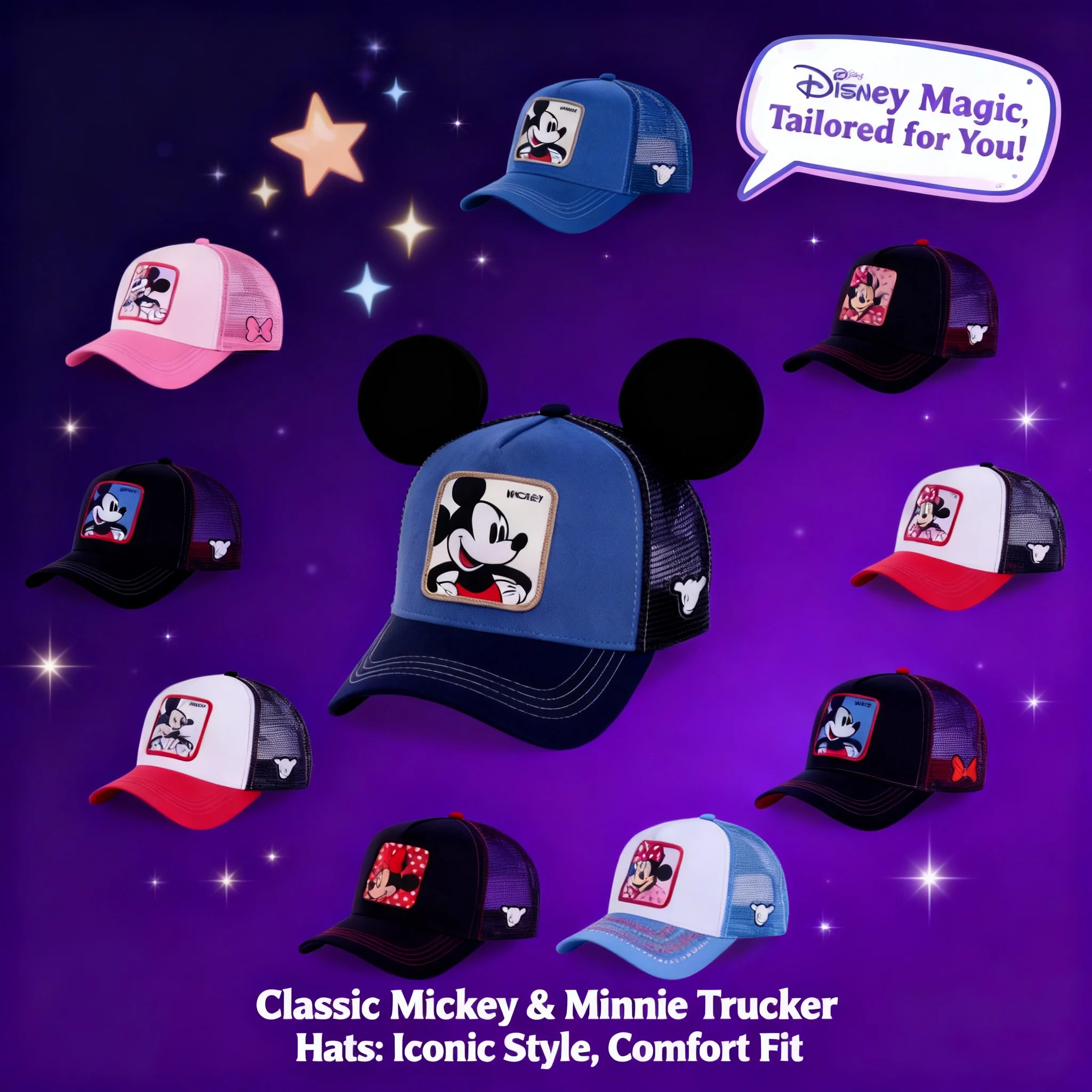 Disney Anime Snapback Baseball Cap Men Women High Quality Cotton Hip Hop Dad Hat Trucker Mesh Cap Dropshipping
Disney Anime Snapback Baseball Cap Men Women High Quality Cotton Hip Hop Dad Hat Trucker Mesh Cap Dropshipping