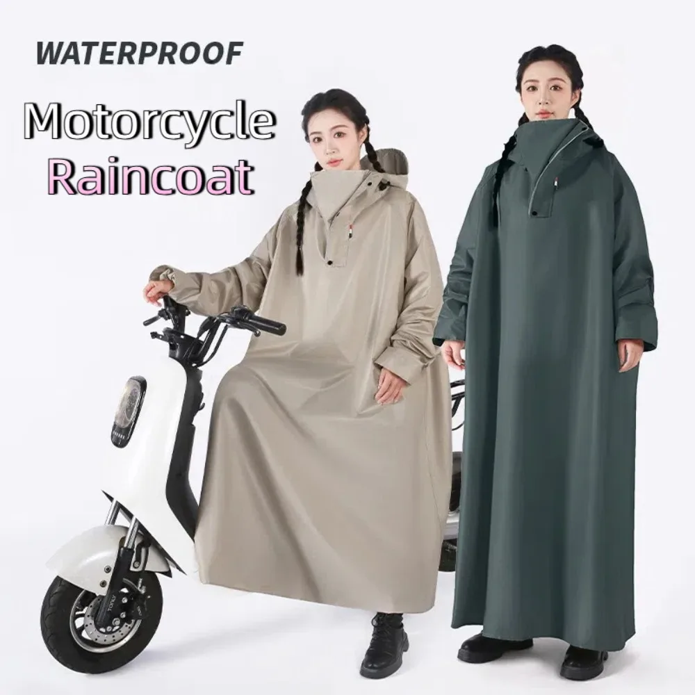New Oxford Cloth Raincoat Widen Brim Thicken Motorcycle Poncho Lengthen Waterproof Rain Gear Outdoor Supplies
New Oxford Cloth Raincoat Widen Brim Thicken Motorcycle Poncho Lengthen Waterproof Rain Gear Outdoor Supplies