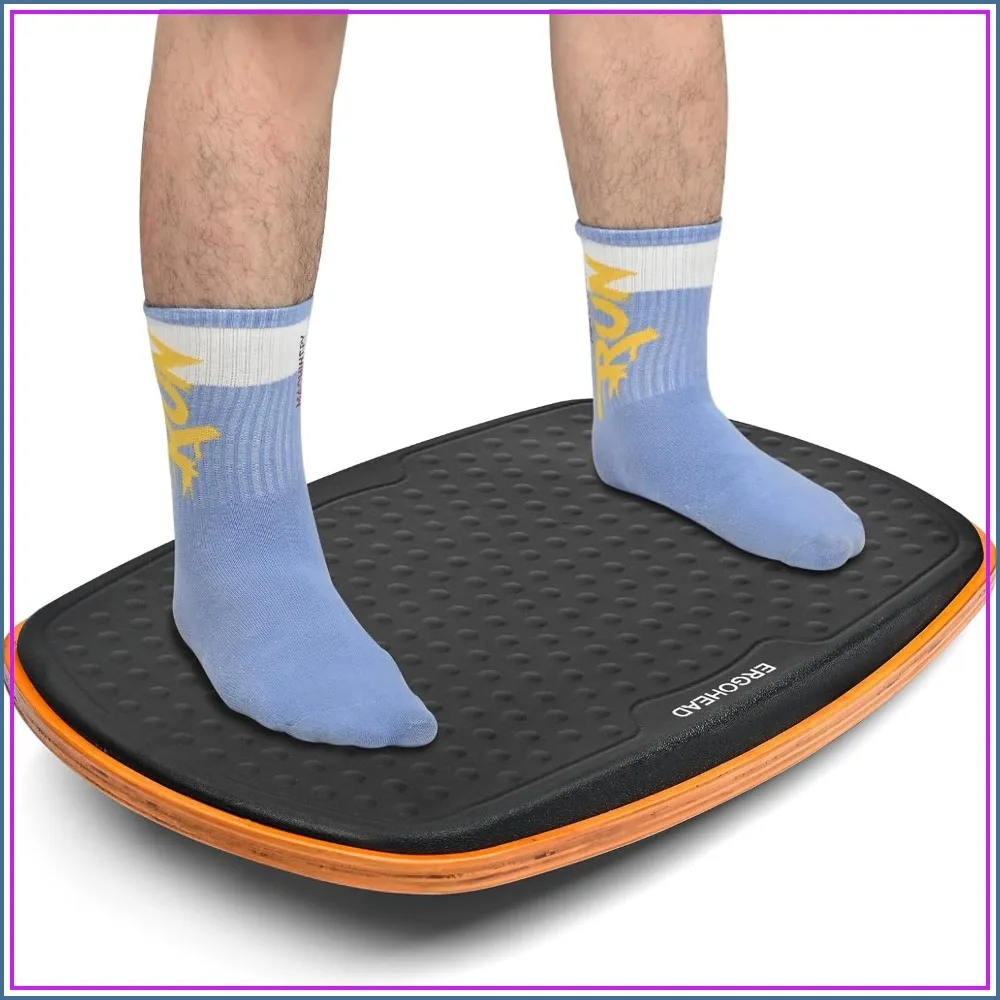 Office Standing Desk Anti Fatigue Mat Wooden Wobble Balance Board Stability Rocker for Stand Up Desks
Office Standing Desk Anti Fatigue Mat Wooden Wobble Balance Board Stability Rocker for Stand Up Desks
