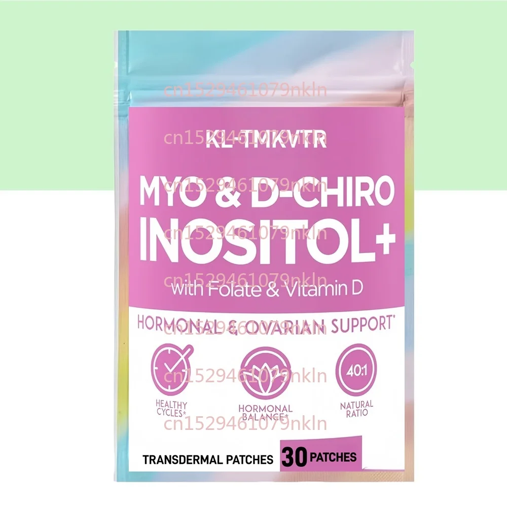 30 Patches Myo-Inositol and D-Chiro Inositol Transdermal Patches with Folate and Vitamin D3 - Hormone Balance & Ovarian Support
30 Patches Myo-Inositol and D-Chiro Inositol Transdermal Patches with Folate and Vitamin D3 - Hormone Balance & Ovarian Support