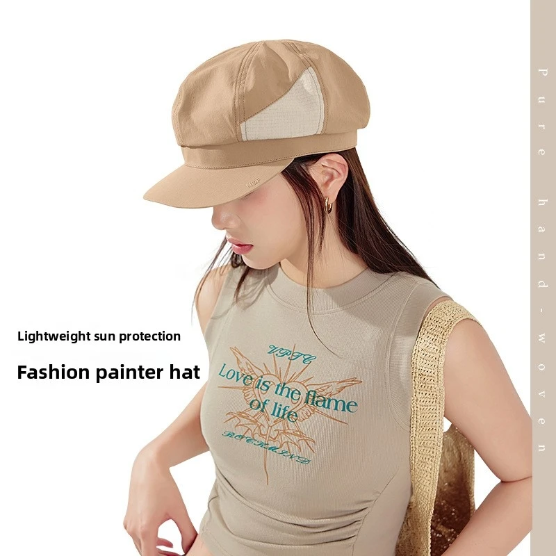 N&FFashionable women's painter's hat for summer, sun protection, quickdrying breathable, lightweight suitable for outdoor sports
N&FFashionable women's painter's hat for summer, sun protection, quickdrying breathable, lightweight suitable for outdoor sports