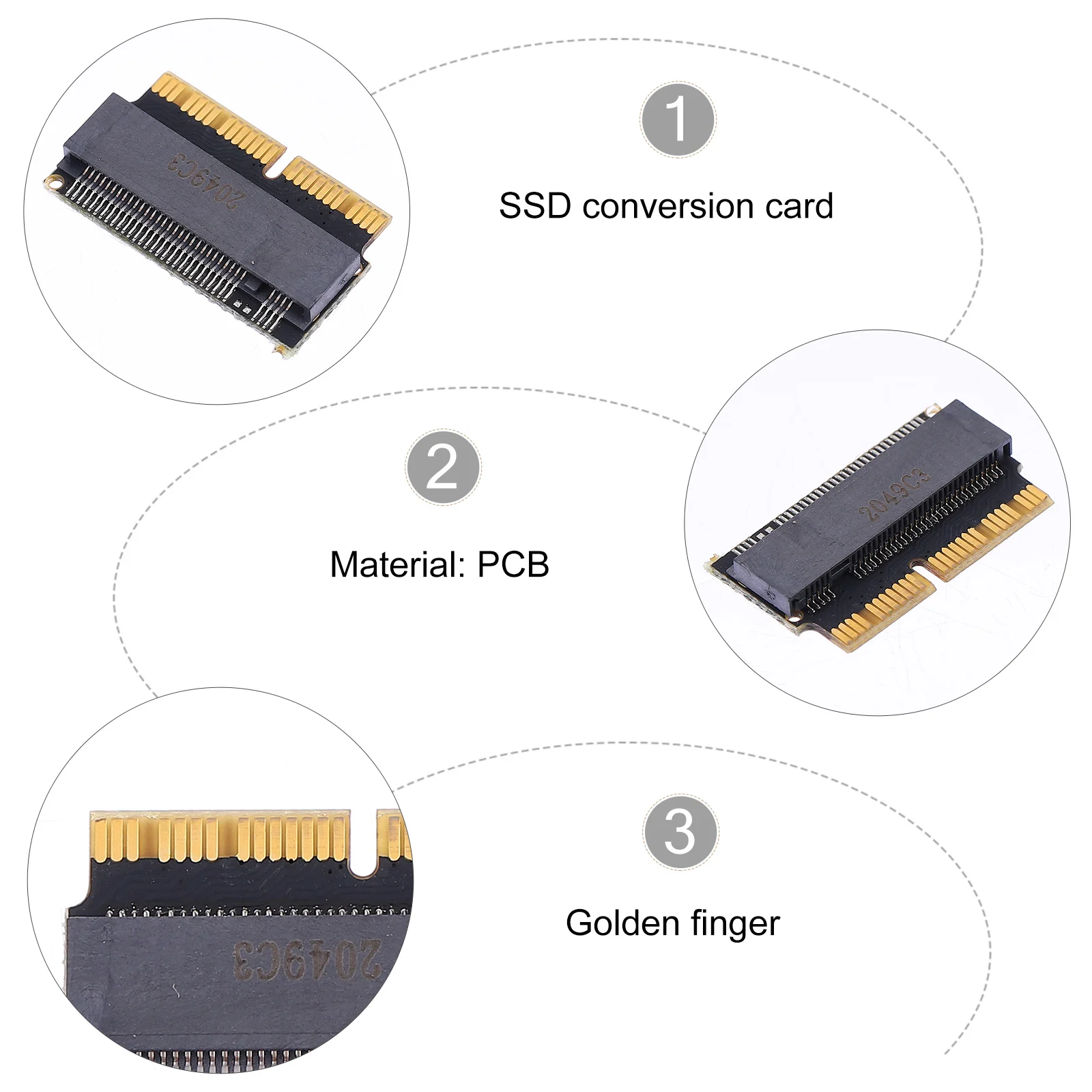 NVME SSD Adapter for Laptop 2280 PCIe X4 Ssd Upgrade Converter Card Conversion Pcb SSD Upgrade Converter Fine Craftsmanship
NVME SSD Adapter for Laptop 2280 PCIe X4 Ssd Upgrade Converter Card Conversion Pcb SSD Upgrade Converter Fine Craftsmanship