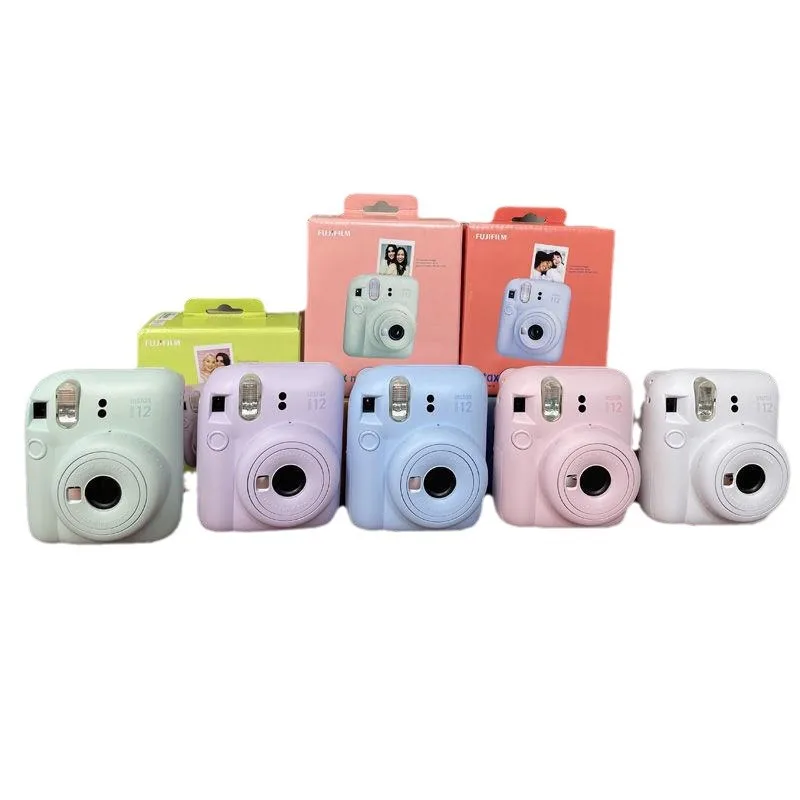 2026 New Fujifilm Instax Mini 12 Instant Camera 5 Colors Blossom Pink / Pastel Blue / Mint Green / Clay White / Lilac Purple
2026 New Fujifilm Instax Mini 12 Instant Camera 5 Colors Blossom Pink / Pastel Blue / Mint Green / Clay White / Lilac Purple