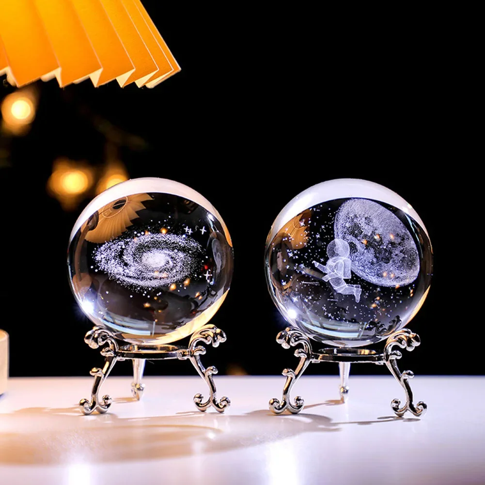 6cm 3D Inside Ball With Silver Metal Stand Inside Sculpture Rose Astronomy Solar Planets Moon Astronaut Decoration
6cm 3D Inside Ball With Silver Metal Stand Inside Sculpture Rose Astronomy Solar Planets Moon Astronaut Decoration