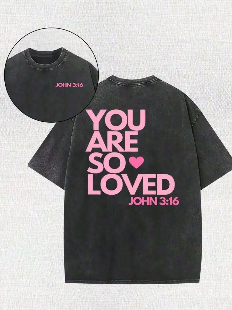 Vintage Washed Print Heart T-Shirt For Adults Cotton Crew Neck Short Sleeve Streetwear
Vintage Washed Print Heart T-Shirt For Adults Cotton Crew Neck Short Sleeve Streetwear