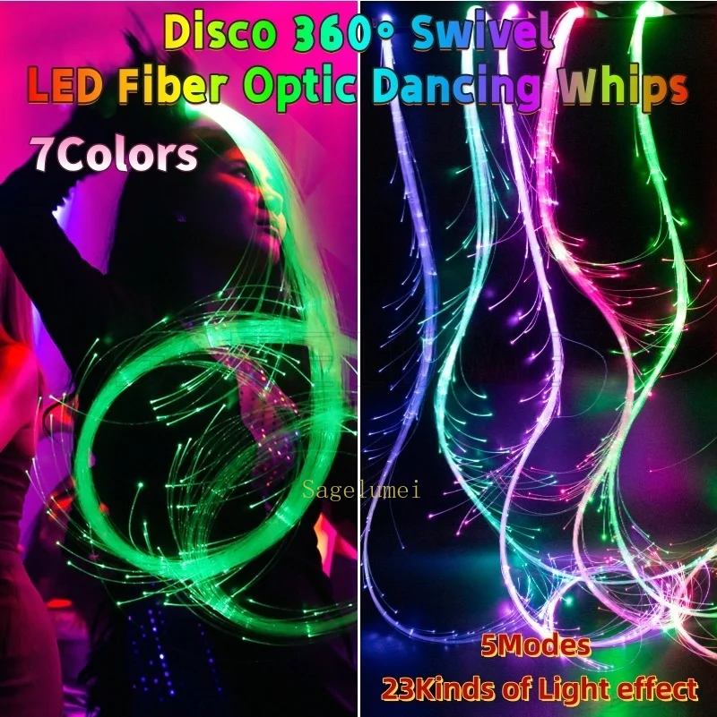 LED Fiber Optic Whip USB Rechargeable Optical Hand Rope Pixel Light-up Whip Flow Toy Dance Party Lighting Show For Party 2024
LED Fiber Optic Whip USB Rechargeable Optical Hand Rope Pixel Light-up Whip Flow Toy Dance Party Lighting Show For Party 2024