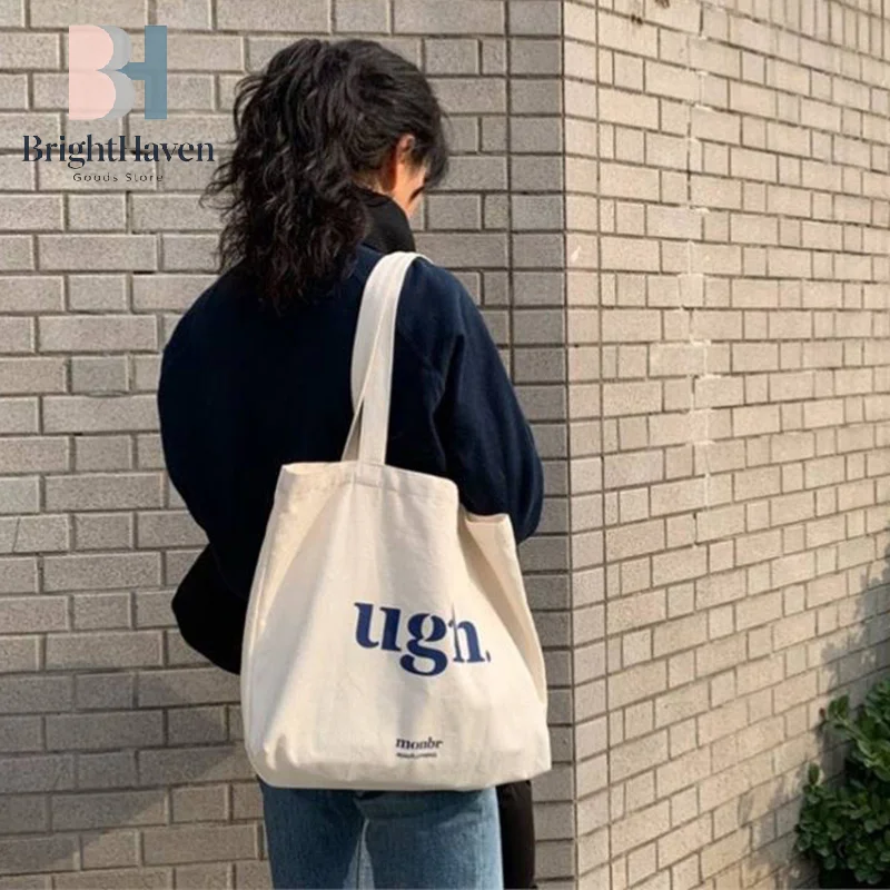 Casual Large Capacity Women's Bag Shoulder Bags Shopper Canvas Letter Fashion Harajuku Zipper Print Street Handbags B.H
Casual Large Capacity Women's Bag Shoulder Bags Shopper Canvas Letter Fashion Harajuku Zipper Print Street Handbags B.H