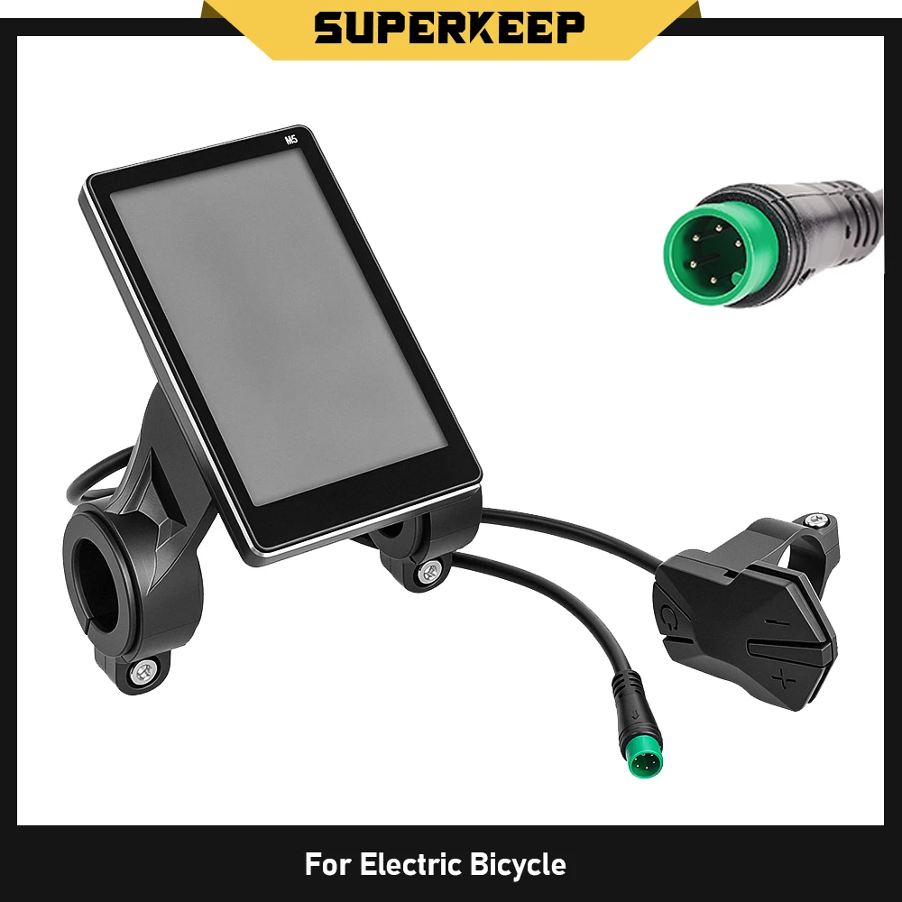 Electric Scooter LCD Panel With USB UART M5 Electric Bicycle 5 Pin Led Display For Electric Bike Waterproof Lcd Panel Screen
Electric Scooter LCD Panel With USB UART M5 Electric Bicycle 5 Pin Led Display For Electric Bike Waterproof Lcd Panel Screen