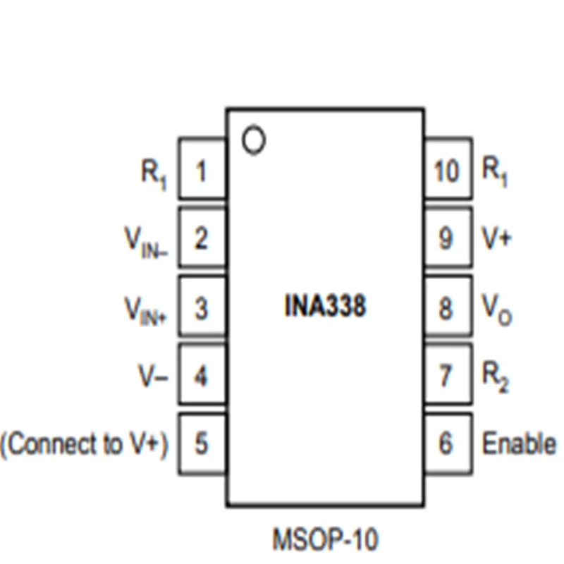 INA338AIDGSR INA338AIDS INA338 Original IC In stock Wide-Temperature, Precision INSTRUMENTATION AMPLIFIER
INA338AIDGSR INA338AIDS INA338 Original IC In stock Wide-Temperature, Precision INSTRUMENTATION AMPLIFIER