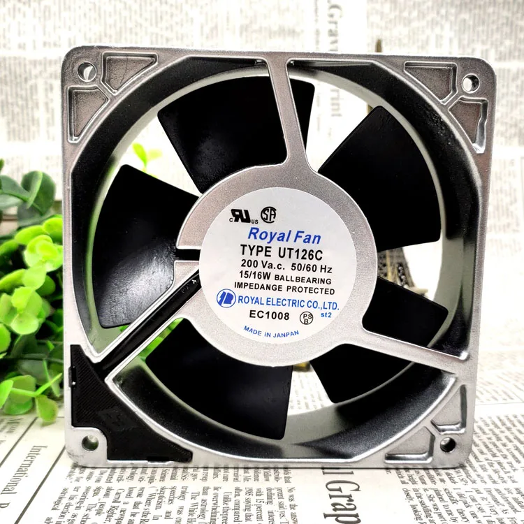 NEW ORIGINAL UT126C AC220V 12cm 12038 120*120*38mm 12cm COOLING FAN
NEW ORIGINAL UT126C AC220V 12cm 12038 120*120*38mm 12cm COOLING FAN