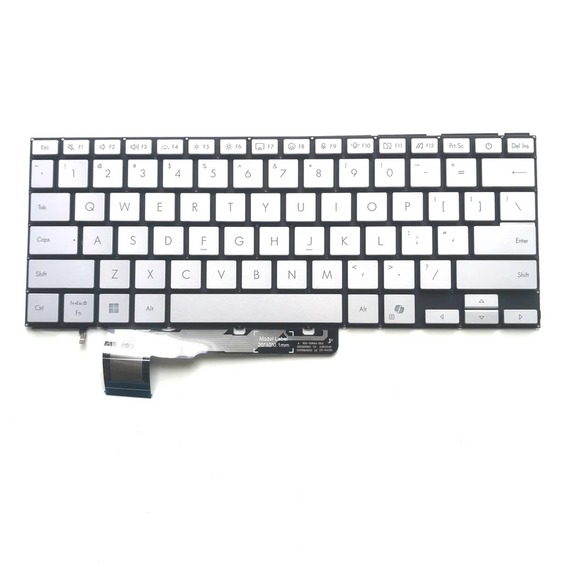 YY+New US Backlit Keyboard Silver for ASUS Zenbook A14 UX3407 UX3407Q Laptop
YY+New US Backlit Keyboard Silver for ASUS Zenbook A14 UX3407 UX3407Q Laptop
