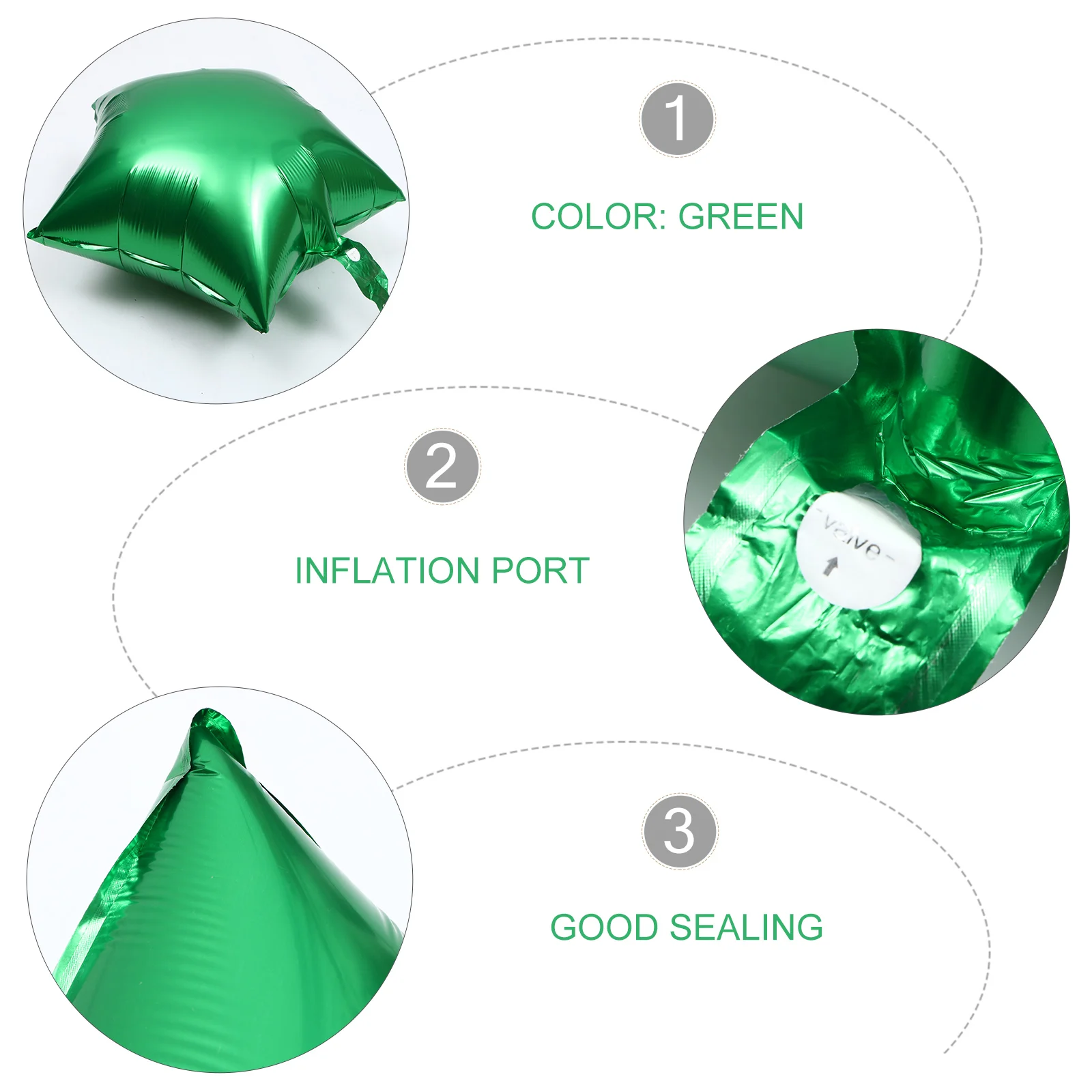 20 Pcs Punch Balloons Metallic St Patricks Day Star Shape Foil Decoration Party Aluminum
20 Pcs Punch Balloons Metallic St Patricks Day Star Shape Foil Decoration Party Aluminum