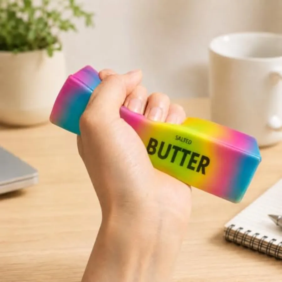 Rainbow Butter Squishy, Slow Rising Orange Marble Soft Squeeze for Stress Relief, Fun Desk Accessory and Gift for Adults Rainbo
Rainbow Butter Squishy, Slow Rising Orange Marble Soft Squeeze for Stress Relief, Fun Desk Accessory and Gift for Adults Rainbo