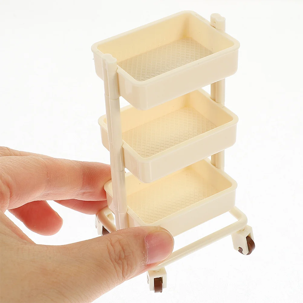 2Pcs Mini Market Trolley for Dollhouse 3 Tier Mobile Shelf Play Scene Accessory
2Pcs Mini Market Trolley for Dollhouse 3 Tier Mobile Shelf Play Scene Accessory