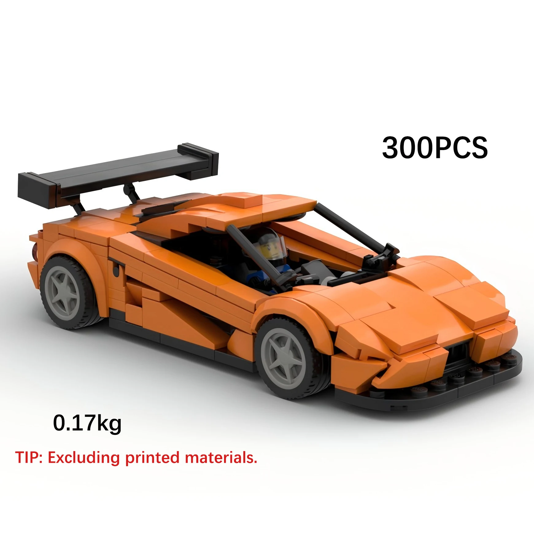 MOC строительные кирпичи 30875 верхний уровень спортивный автомобиль гоночная модель совместимая брендовая технология сборка детские игрушки костюм 300 шт.
MOC строительные кирпичи 30875 верхний уровень спортивный автомобиль гоночная модель совместимая брендовая технология сборка детские игрушки костюм 300 шт.