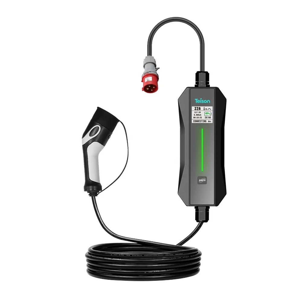 Teison AC 11kw 3 Phase Portable EV Fast Battery Charger Type 2 Plug With Battery
Teison AC 11kw 3 Phase Portable EV Fast Battery Charger Type 2 Plug With Battery
