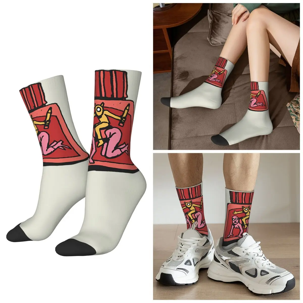 Всесезонные красочные носки Duo, спортивные носки в стиле Харадзюку, мягкие забавные чулки для мужчин и женщин, рождественские подарки
Всесезонные красочные носки Duo, спортивные носки в стиле Харадзюку, мягкие забавные чулки для мужчин и женщин, рождественские подарки