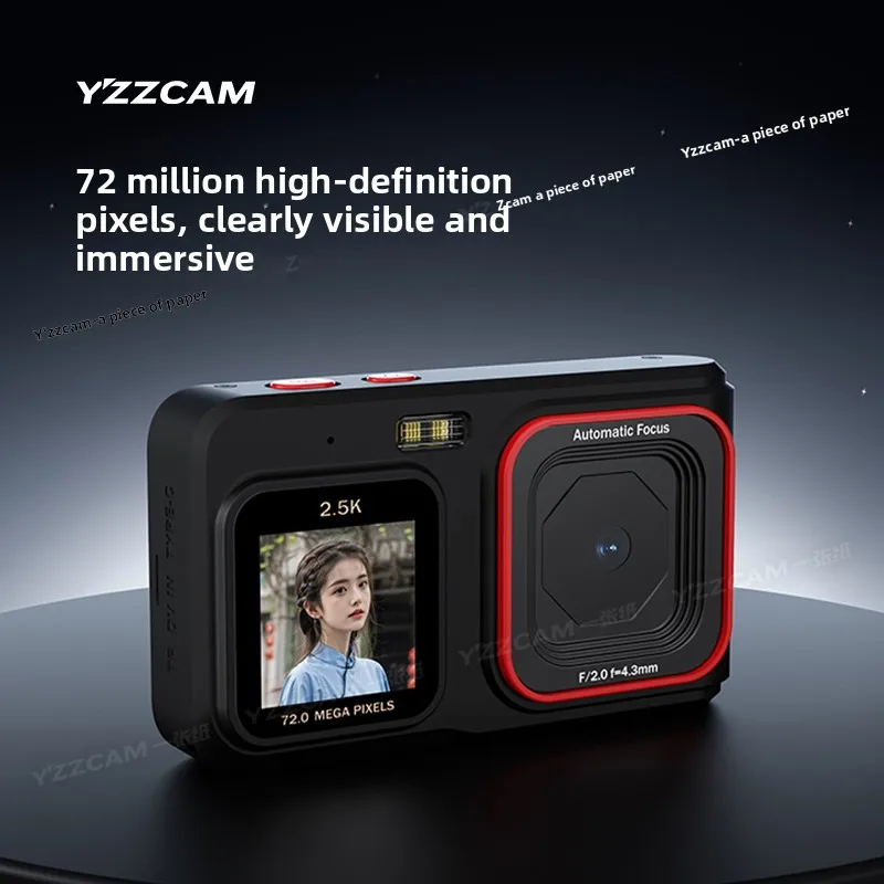 72 million high pixel high definition campus digital camera front and rear dual screen selfie, digital camera with storage card
72 million high pixel high definition campus digital camera front and rear dual screen selfie, digital camera with storage card