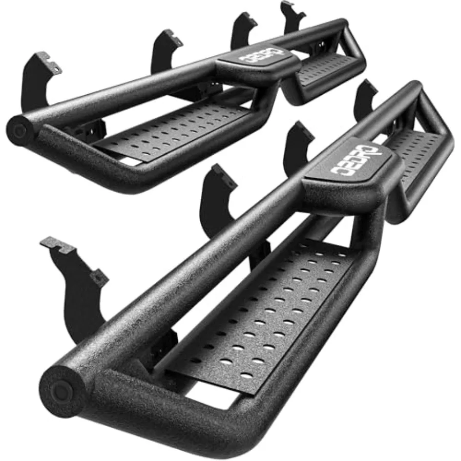 Running Boards for 2022-2026 Toyota Tundra Crewmax Cab: All-Steel Two-Stair Design, Bolt-on Side Steps, Black Powder Coated Ner
Running Boards for 2022-2026 Toyota Tundra Crewmax Cab: All-Steel Two-Stair Design, Bolt-on Side Steps, Black Powder Coated Ner